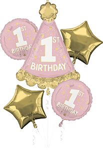 1st Birthday Bouquet Pink