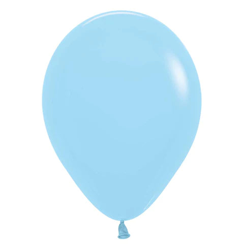 Sempertex 5" Pastel Matte Blue 100ct
