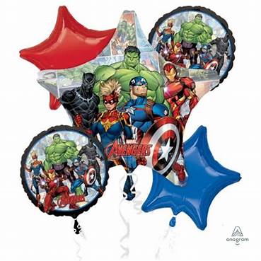 Avengers Balloon Bouquet