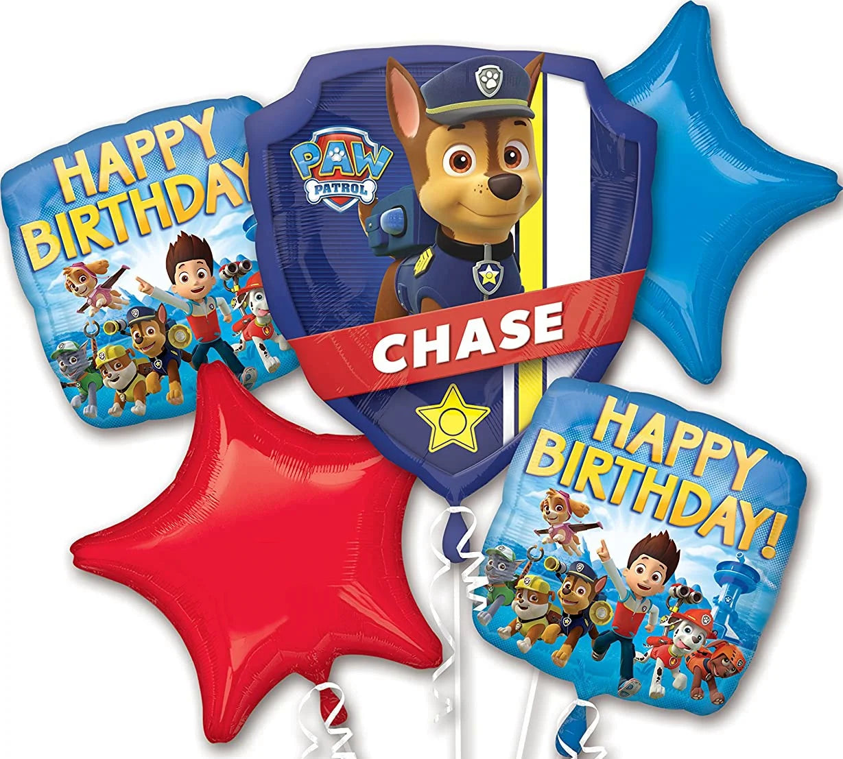 Paw Patrol Birthday Balloon Bouquet