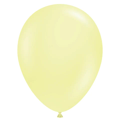 Tuftex 11" Lemonade 100ct UNINFLATED