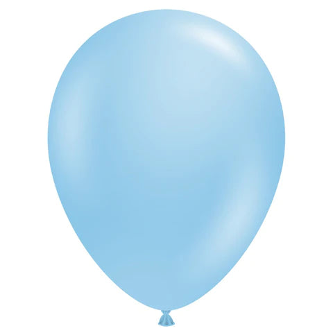 Tuftex 11" Baby Blue 100ct UNINFLATED