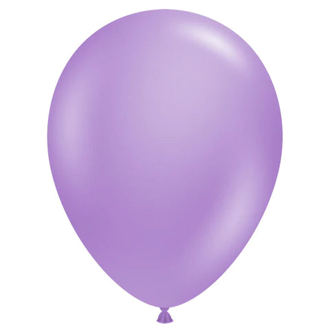 Tuftex 5" Lavendar 50ct UNINFLATED