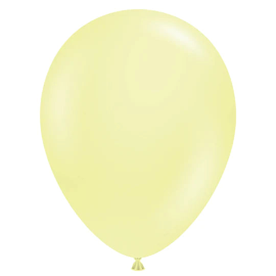 Tuftex 5" Lemonade 50ct UNINFLATED
