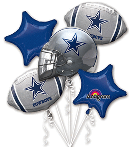 Cowboys Balloon Bouquet