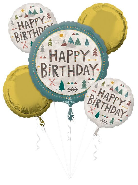 Wilderness Birthday Balloon Bouquet