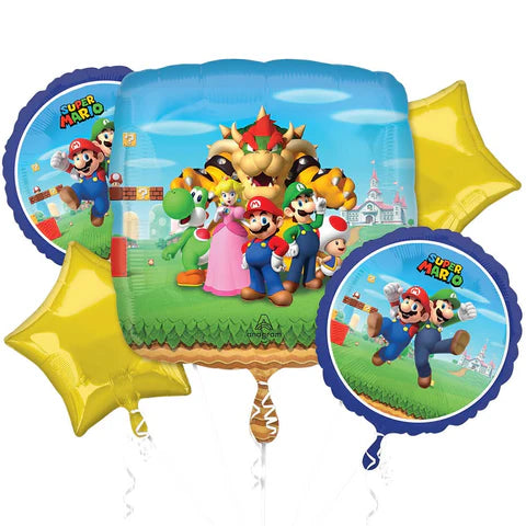 Super Mario Balloon Bouquet