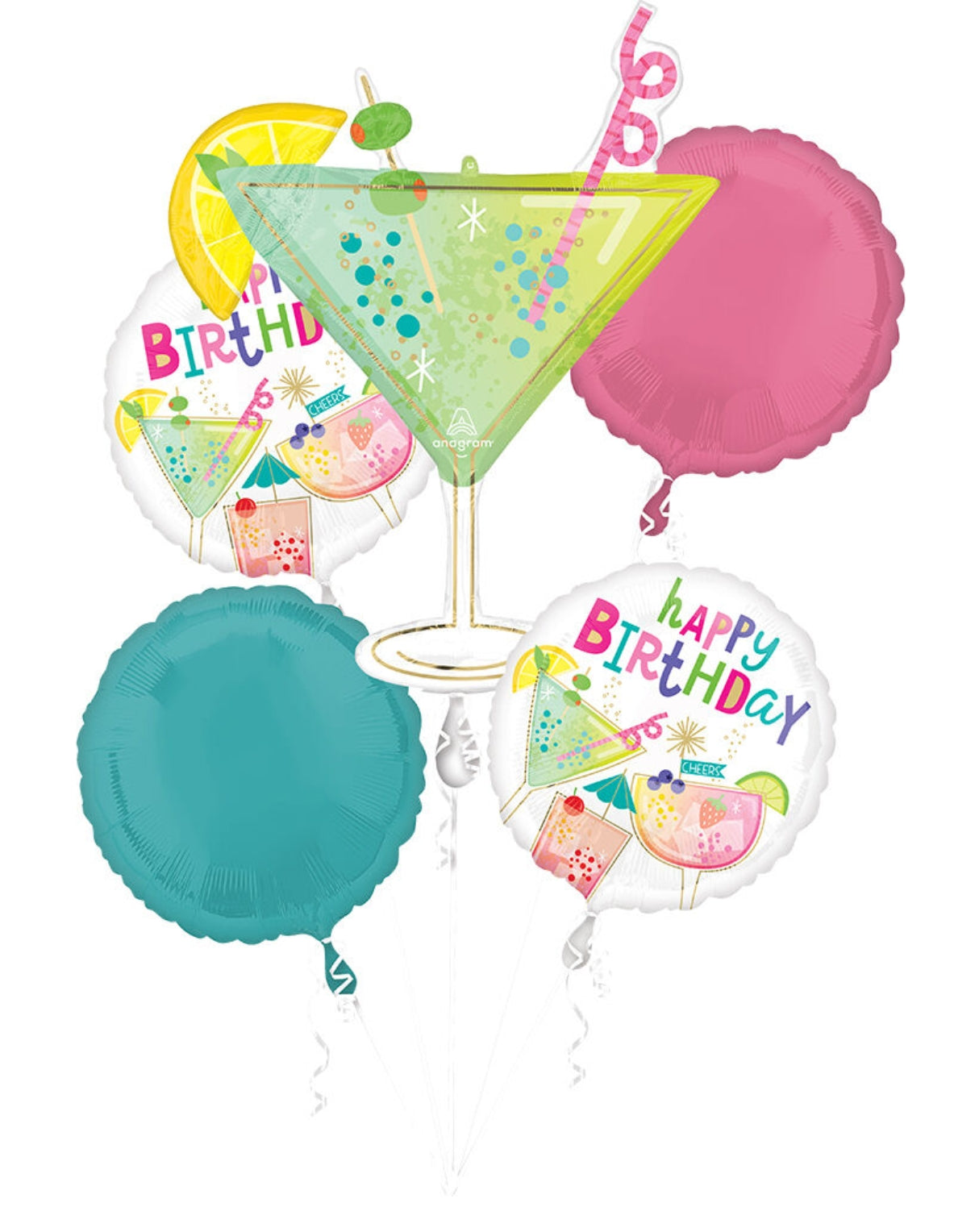 Cocktail Surprise Birthday Bouquet