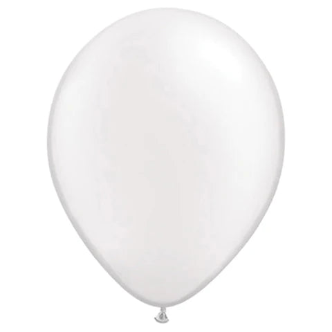 Qualatex 11" Pearl White 100ct